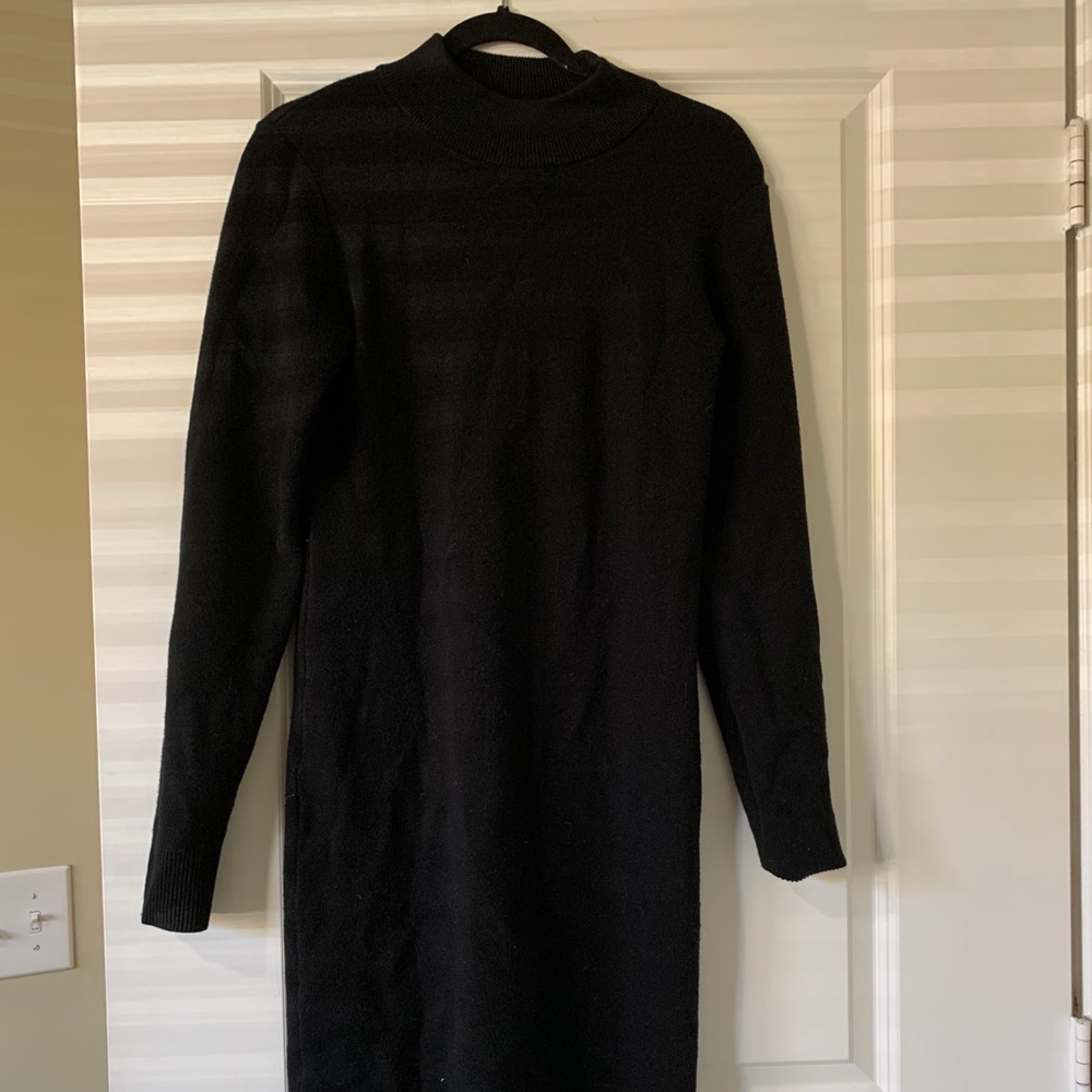Midi sweater dress